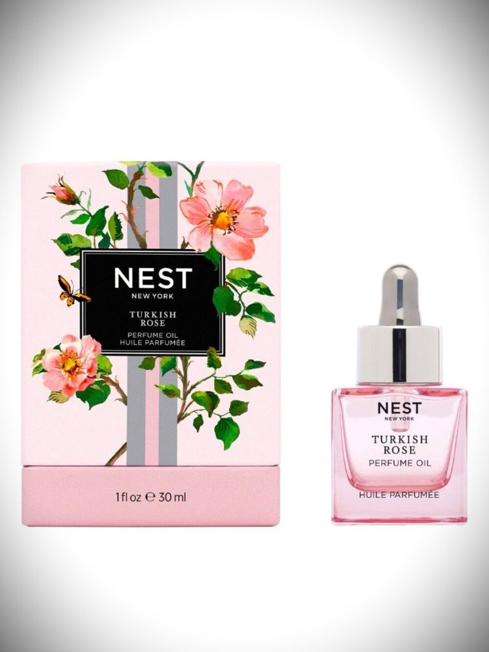 NEST FRAGRANCES Turkish Rose Perfume Oil Nest for Women 1 fl.oz.